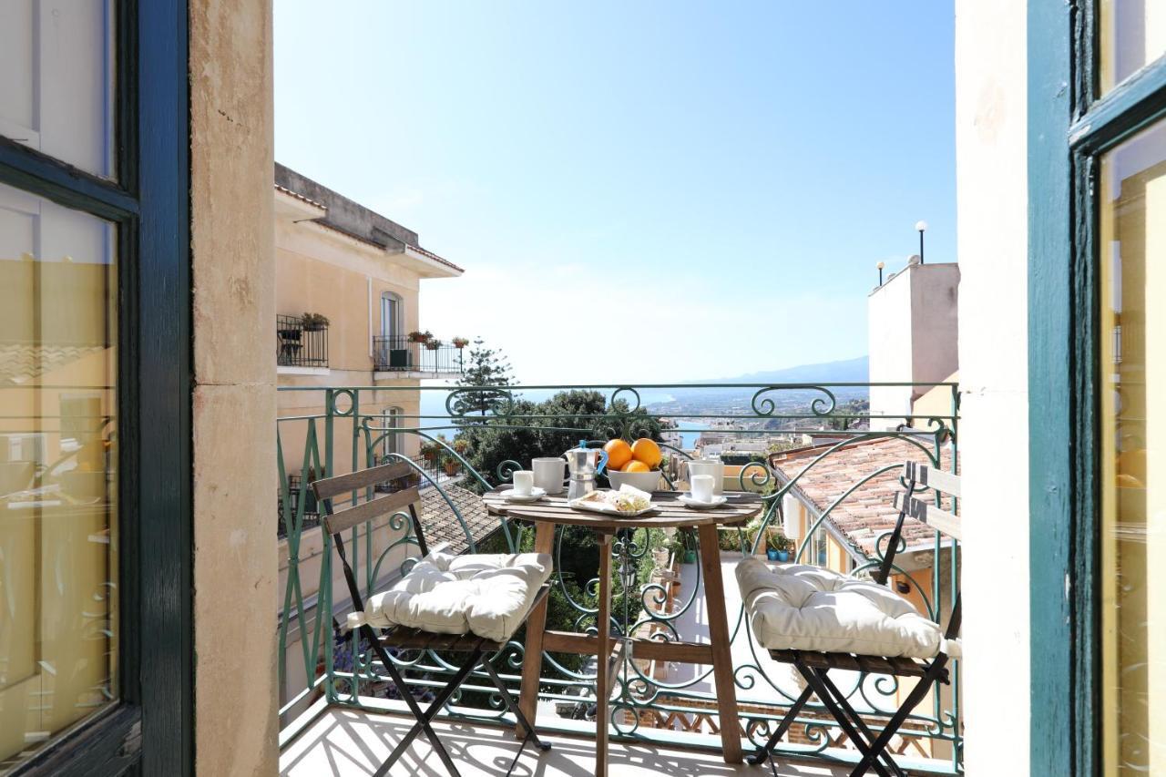 Greek Theater - Sea View Apartment Taormina Exterior foto